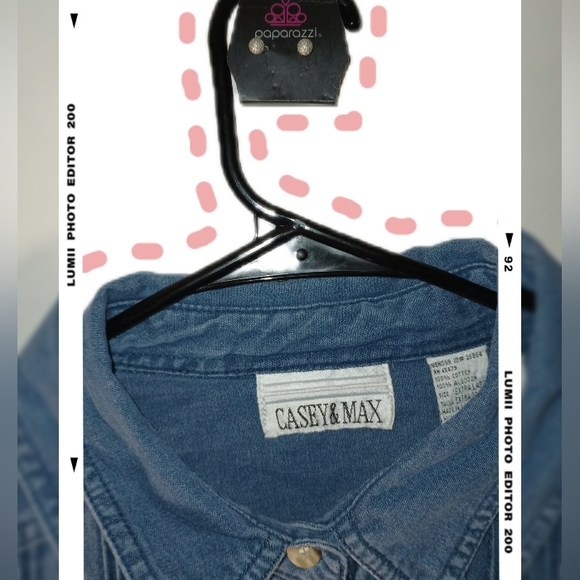 Size 16 denim style button down - Picture 4 of 6